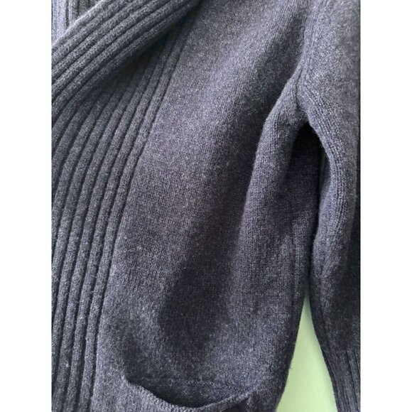 Pure Wool Womens Sweater Small Medium Vintage Purple Kerry Traditions Chunky - Picture 9 of 11